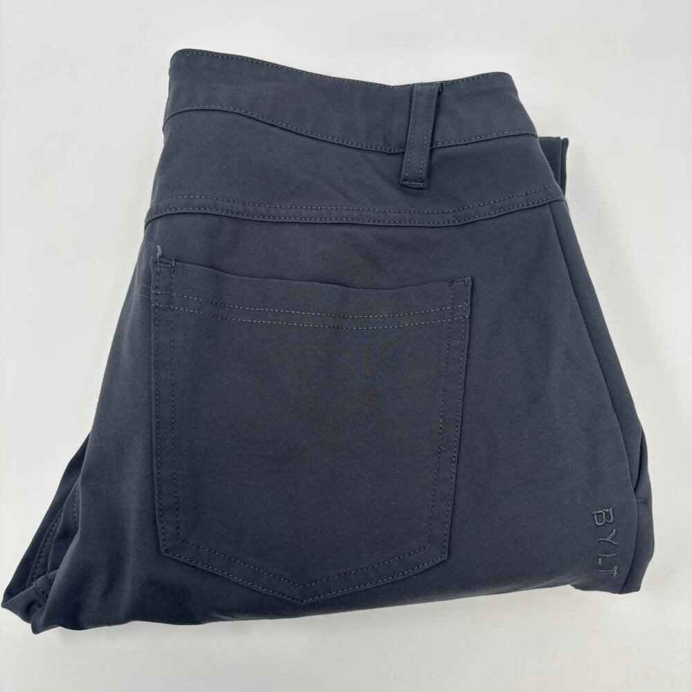 Bylt Premium Basics Mens 30x30 Gray Slim Fit Everyday Pants